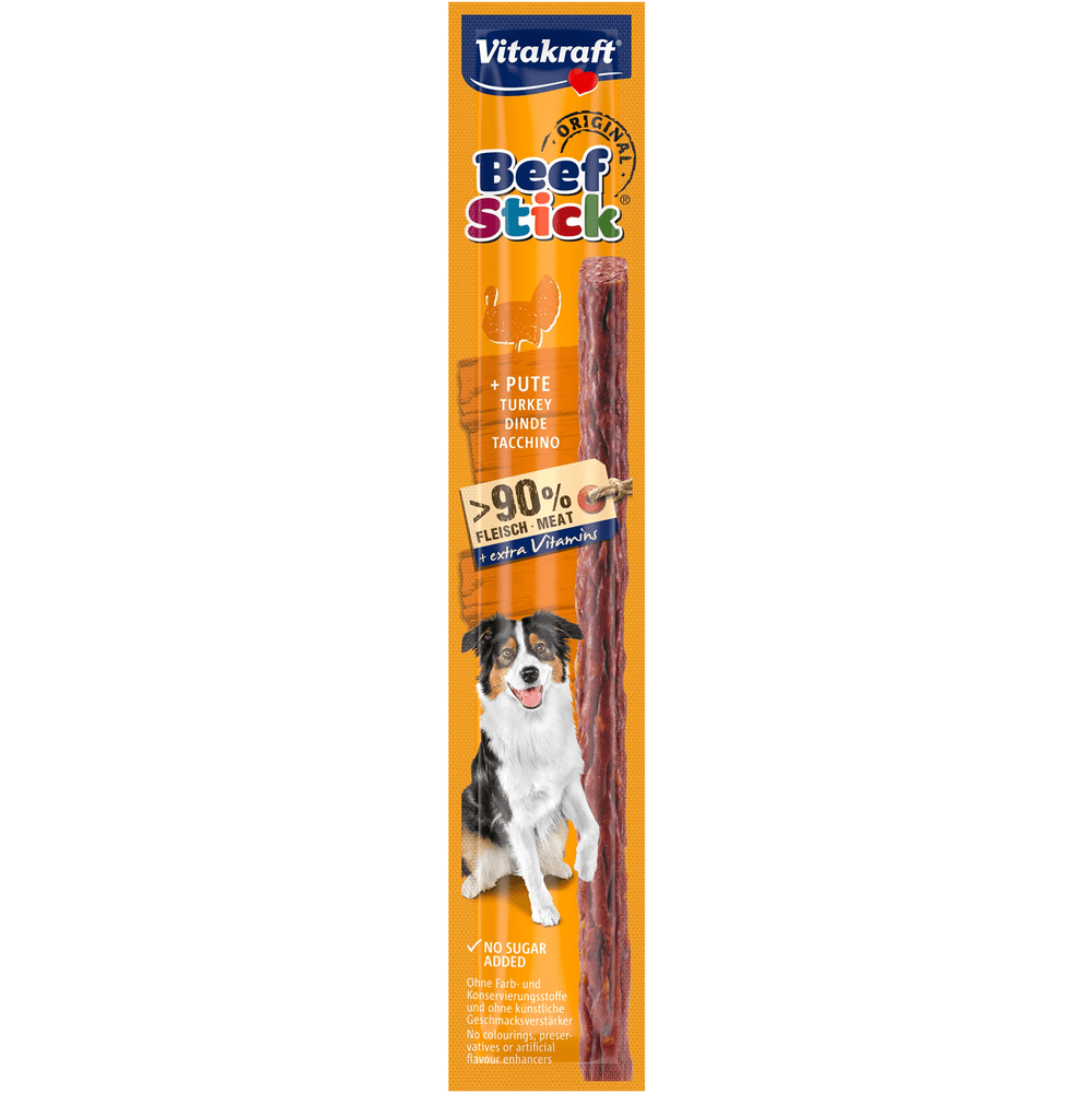 04008239231109_C1L1_s03 Vitakraft Beef Stick Dog Snack – Original Turkey