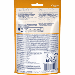 Vitakraft Beef Stick Dog Snack - Quadros and Cheese - Shaking Tails