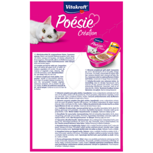 Vitakraft Poésie Création in sauce multipack Cat Wet Food