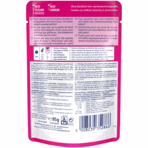 Vitakraft Poésie Délice Cat Wet Food – Beef in sauce
