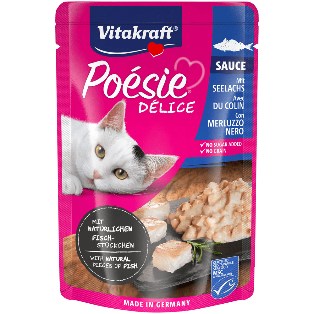 04008239352873_C1L1_s03_2 Vitakraft Poésie Délice Cat Wet Food – Pollock in sauce