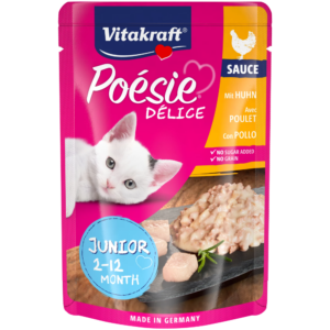 Vitakraft Poésie Délice Junior Cat Wet Food – Chicken Fillet