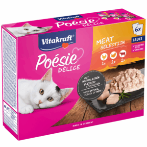 Vitakraft Poésie Délice in Sauce Multipack Cat Wet Food – Meat