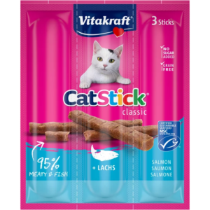 Vitakraft Cat Stick Mini – Salmon & Trout