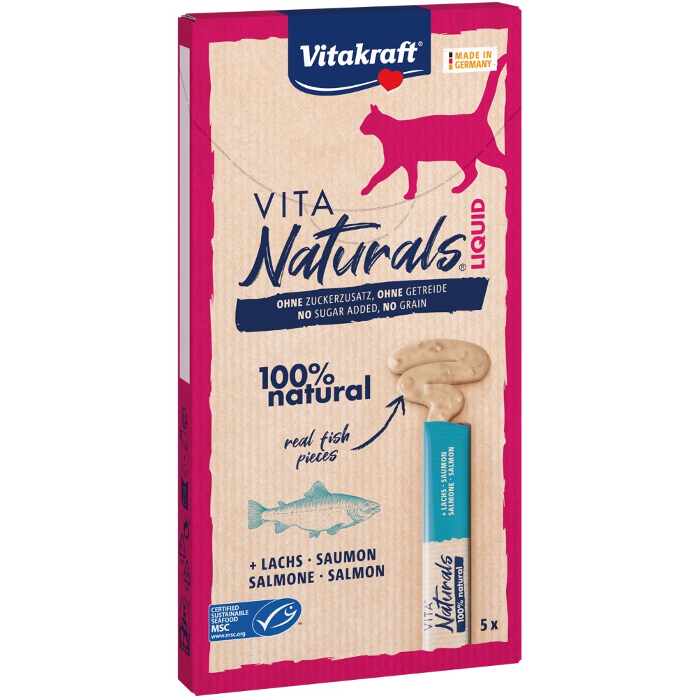 04008239589231_C1L1_s02_2 Vitakraft Vita Naturals Liquid Cat Snack – Salmon
