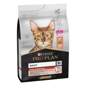 Purina Pro Plan – Adult Vital Functions Everyday Cat Dry Food – Salmon