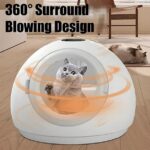 Fast Drying Pet Blower - Ultra-Quiet Dryer - Shaking Tails