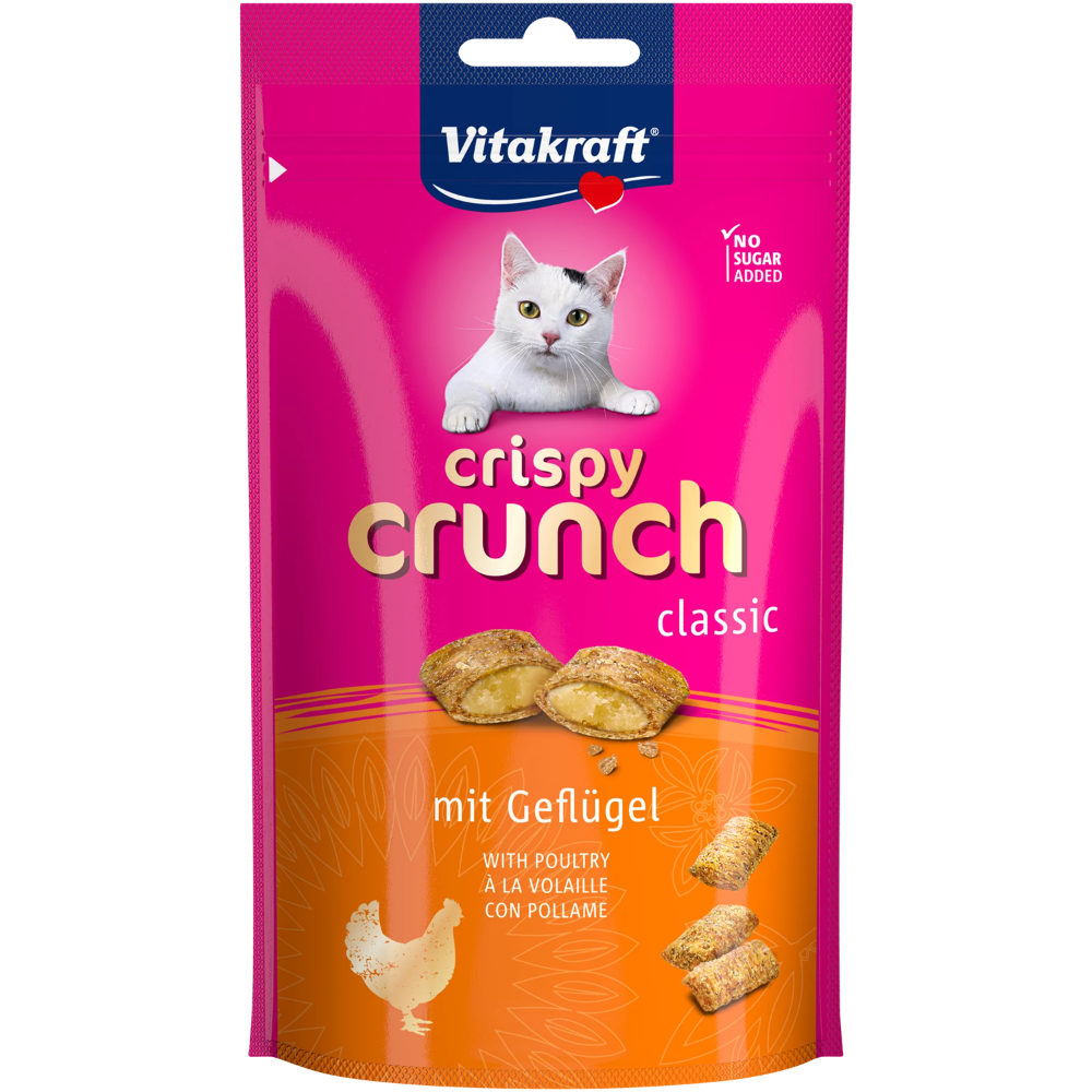 1.1.04008239288141_C1N1_s01 Vitakraft Crispy Crunch Cat Snack – Poultry