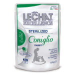 LeChat Excellence Sterilized Pouch Chunkies with Rabbit Cat Wet Food