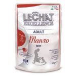 LeChat Excellence Adult Pouch Chunkies with Beef Cat Wet Food