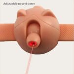 Cat Collar with Laser Toy and Built-in LED for Active Play