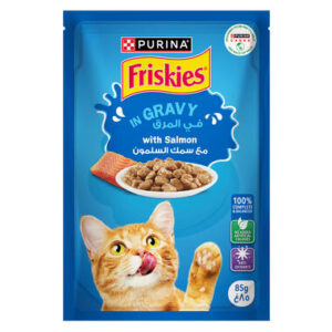 Purina FRISKIES Salmon in Gravy Wet Cat Food