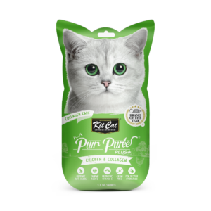 Kit Cat Purr Puree Plus+ Chicken & Collagen Care