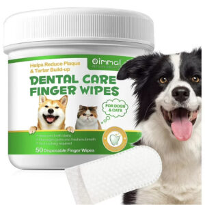 Dental Care Organic Pet Finger Wipes - Shaking Tails