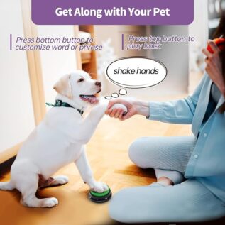 71nf6f_Ht1L._AC_SX679 Dog Training Buttons for Effective Communication - Shaking Tails