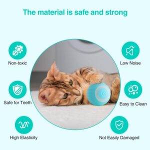 Smart Cat Ball Toy – Interactive Play for Cats