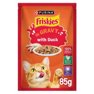 Purina FRISKIES Duck in Gravy Wet Cat Food