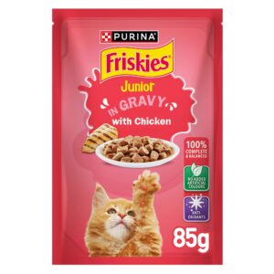 Purina FRISKIES Junior Chicken in Gravy Wet Cat Food