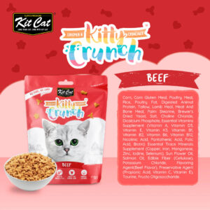 Kit Cat Kitty Crunch Beef Flavor