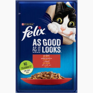 Purina FELIX As Good As It Looks with Beef in Jelly Wet Cat Food