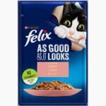 Purina FELIX As Good As It Looks with Salmon in Jelly Wet Cat Food