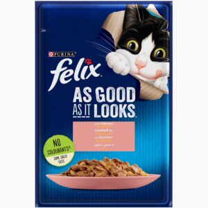 Purina FELIX As Good As It Looks with Salmon in Jelly Wet Cat Food
