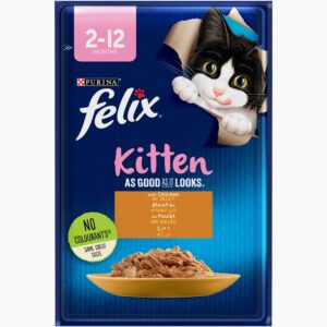 Purina FELIX As Good As It Looks Junior with Chicken in Jelly Wet Cat Food