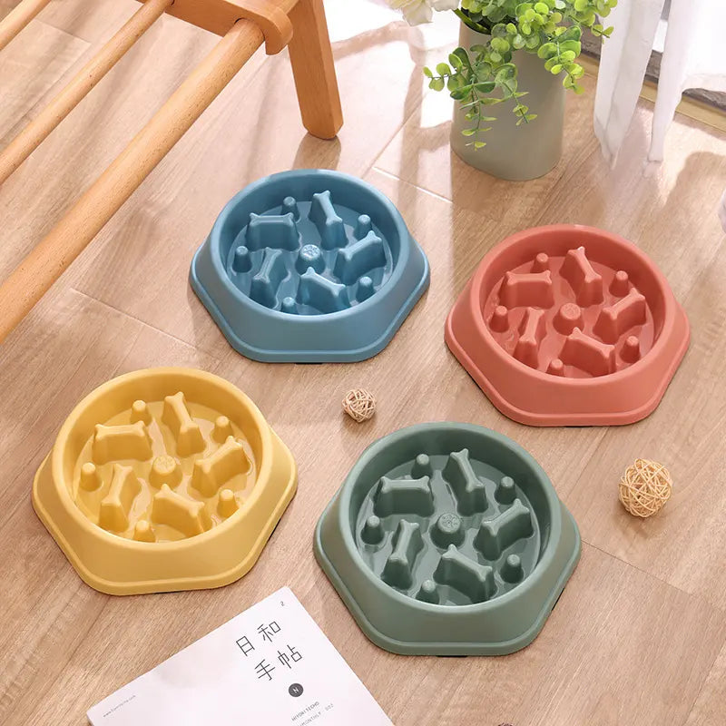 H7e7a6542078f49be9262f552cbc61df1p Slow Feeder Dog Bowl