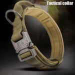 Heavy Duty Tactical Dog Collar for Medium and Large Dogs