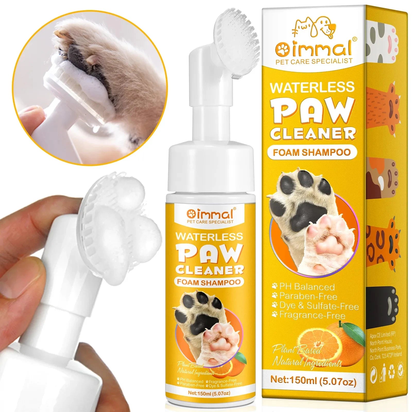 Hce10f6812c614c51bb9b60edeef1cb62I Paw Cleaner Foam