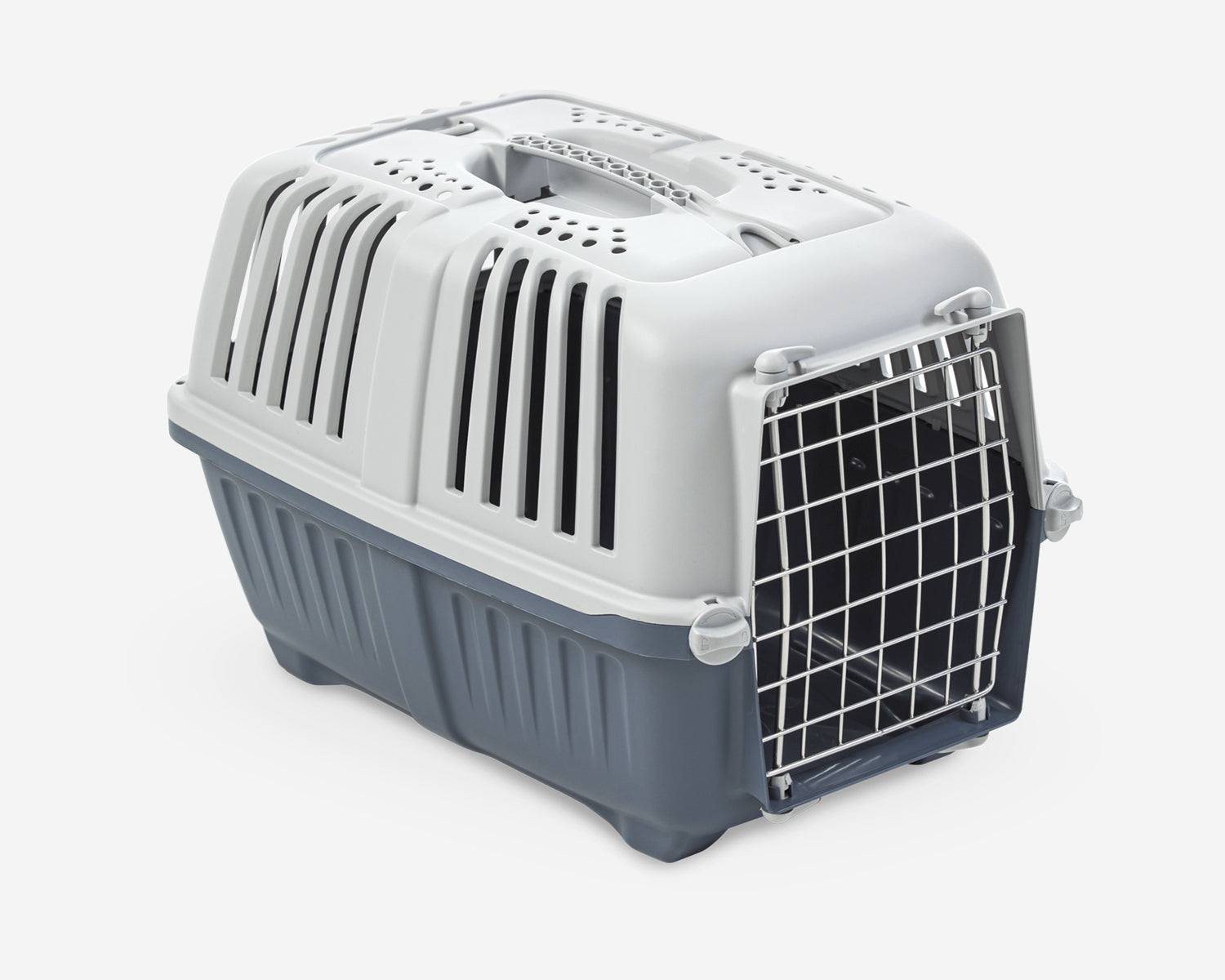 Img_Pratiko_metal_blu Pratiko Pet Carrier with Metal Door