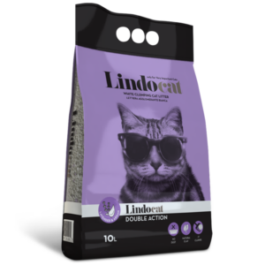 Lindocat Double Action Lavender Clumping Cat Litter