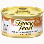 Purina FANCY FEAST Grilled Liver & Chicken Feast in Gravy Gourmet Cat Food