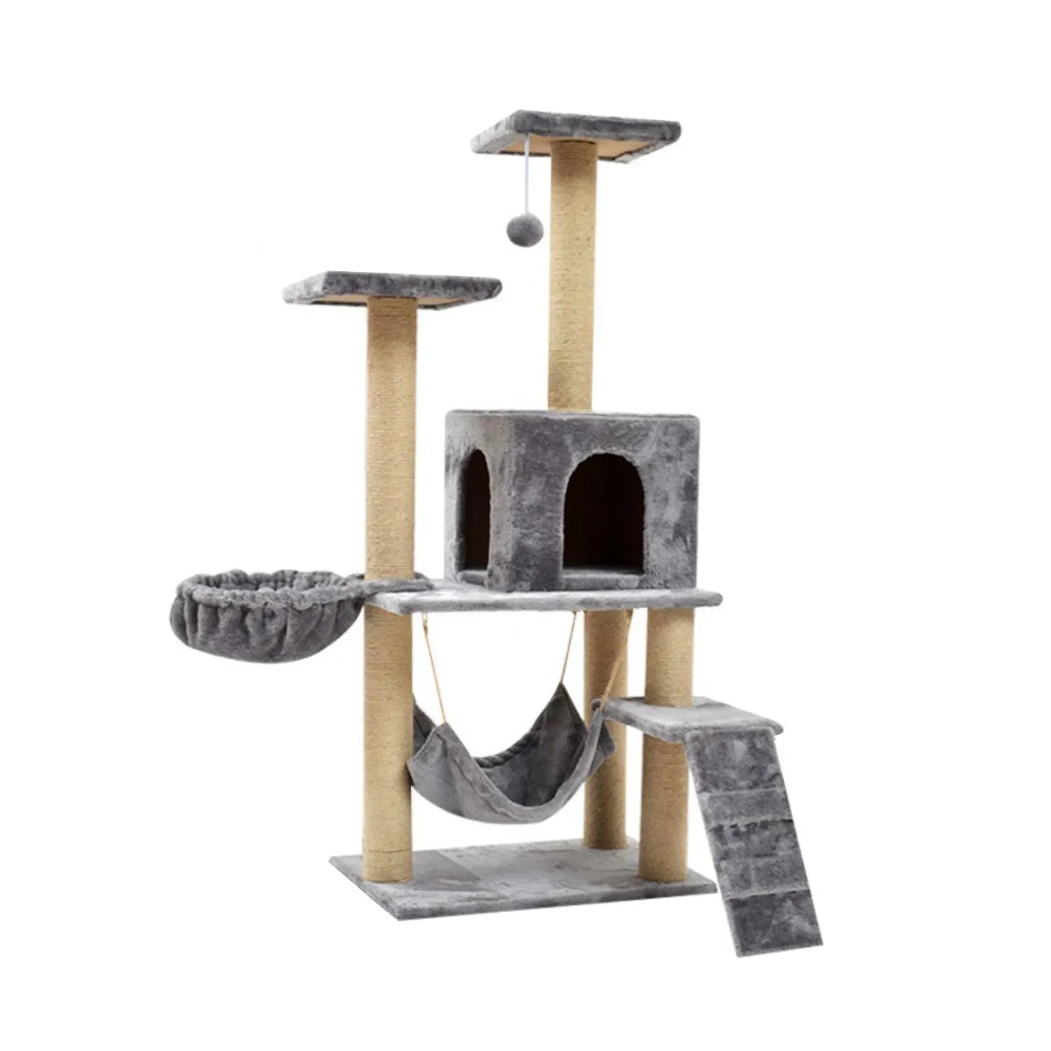 S051960d8a7dd446e9adc28c56286d381T Cat Tree Scratcher