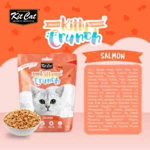 Kit Cat Kitty Crunch Salmon Flavor