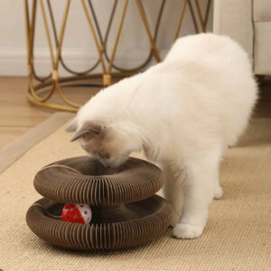 Foldable Accordion Cat Scratch - Shaking Tails