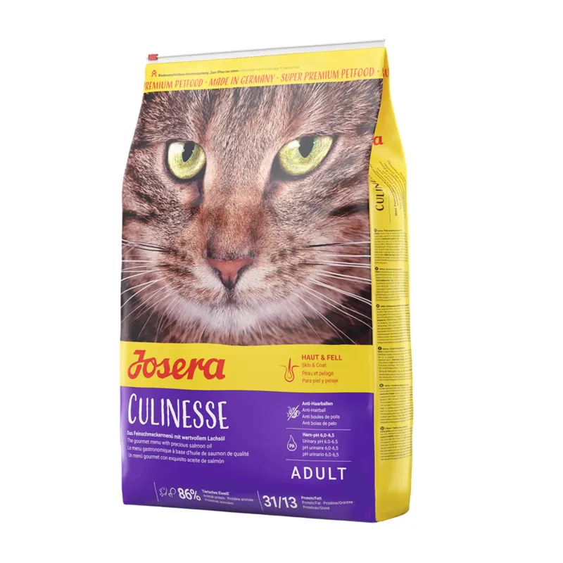 culinesse-cat-food-10kg-4_25kg-Photoroom Josera Culinesse Dry Cat Food – Gourmet Salmon & Poultry for Adult Cats