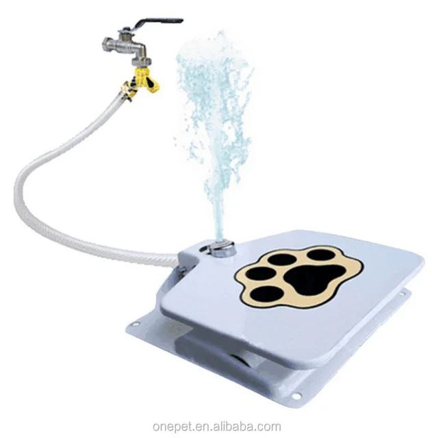 photo_2_2024-03-06_16-12-40 Outdoor Automatic Dog Drinking Fountain Step-On Design