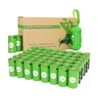 Compostable Pet Waste Bags - Biodegradable and Eco-Friendly Solution - Shaking Tails