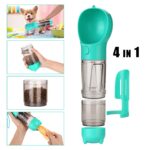 Portable Pet Feeder Bottle: 4-in-1