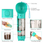 Portable Pet Feeder Bottle: 4-in-1