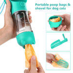 Portable Pet Feeder Bottle: 4-in-1