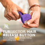 FURminator deShedding Tool – Medium/Large Short-Hair Cats | Reduces Shedding - Shaking Tails