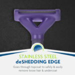 FURminator deShedding Tool – Medium/Large Short-Hair Cats | Reduces Shedding