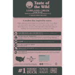 Taste Of The Wild – Lowland Creek Feline Recipe with Roasted Quail & Roasted Duck