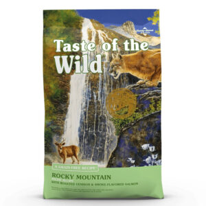 Taste Of The Wild – Rocky Mountain Feline Recipe with Roasted Venison & Smoke