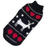 Winter Clothes for Small Dogs – Black Sweater