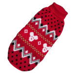 Winter Sweater for X-Small Dogs – Red