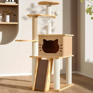 Cat Tree Scratcher House - Shaking Tails