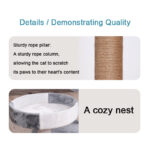 Small Cat Tree Scratcher with Sisal post
